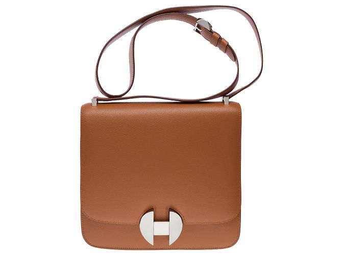 Hermès Bolsa Hermes 2002 em couro dourado - 101272
