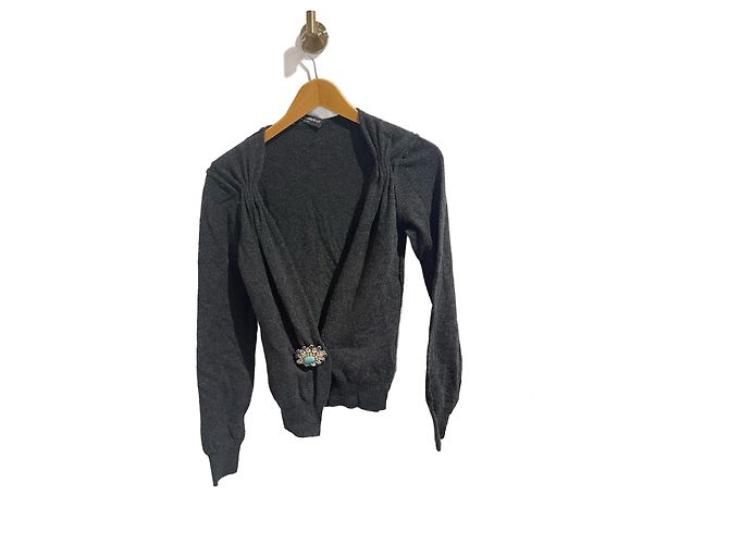 DOLCE & GABBANA Strickwaren T.IT 38 Kaschmir Grau