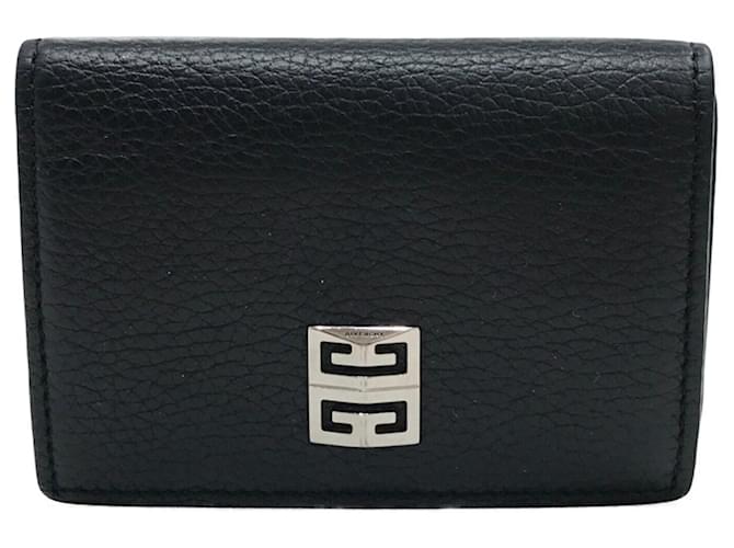 Givenchy Portefeuilles Petits accessoires Cuir Noir  ref.971613