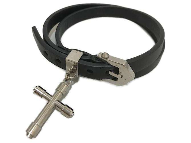 Givenchy Bracelets Cuir Noir  ref.971614
