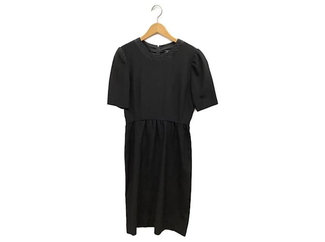 Givenchy Dresses Black Silk Polyester  ref.971617