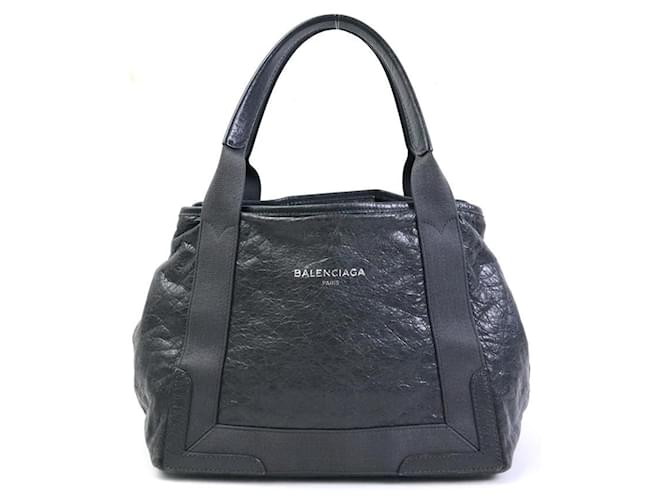 Balenciaga Cabas Grey Leather  ref.971712