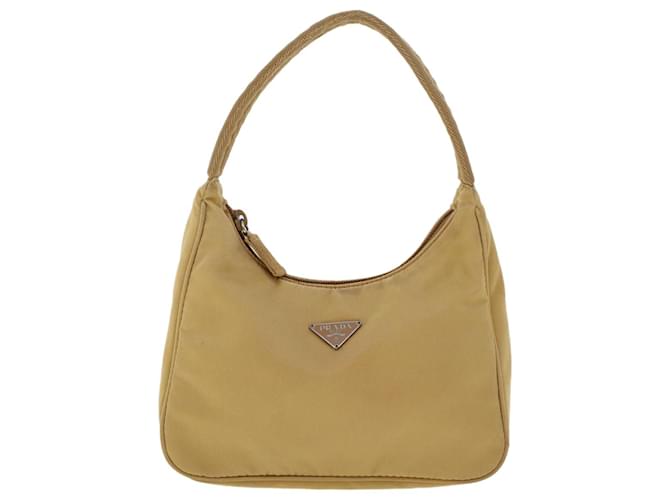 Prada Re-Nylon Beige Sintetico  ref.971721