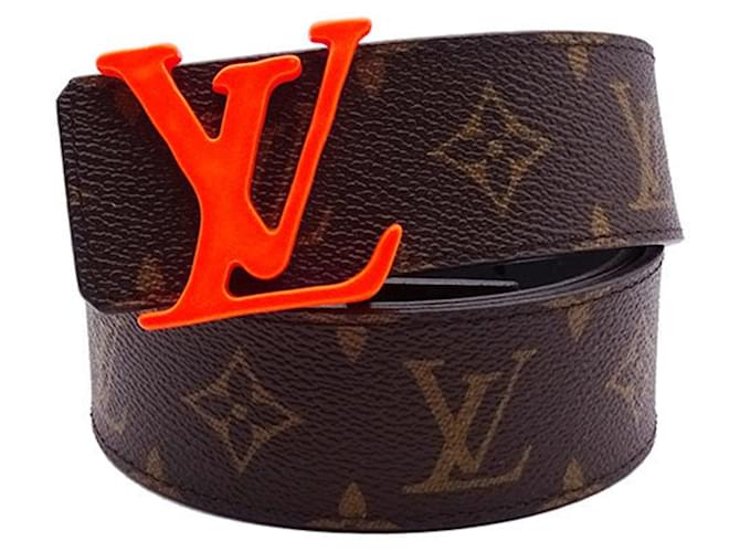 Black x Red Louis Vuitton belts