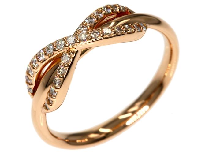 Tiffany & Co Infinito Dourado Ouro rosa  ref.971774