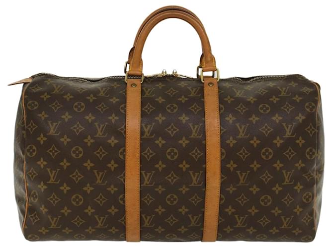 Louis Vuitton Monogram Canvas Keepall 50 Bandouliere Bag Louis Vuitton |  The Luxury Closet