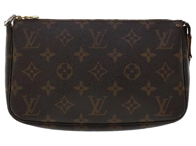 Zippy Louis Vuitton Pochette Accessoires Brown Cloth  ref.971855