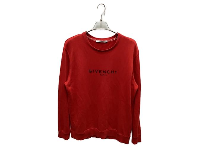 Givenchy Maglioni Rosso Cotone  ref.971888
