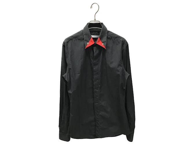 Givenchy Shirts Black Cotton  ref.971960