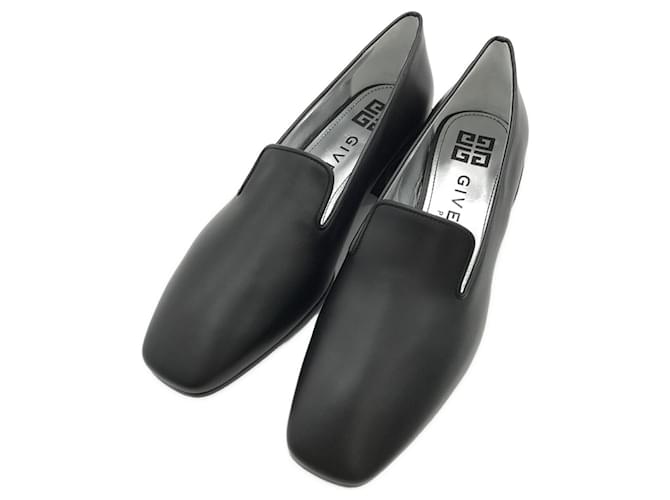 Givenchy Flats Black Leather  ref.971967
