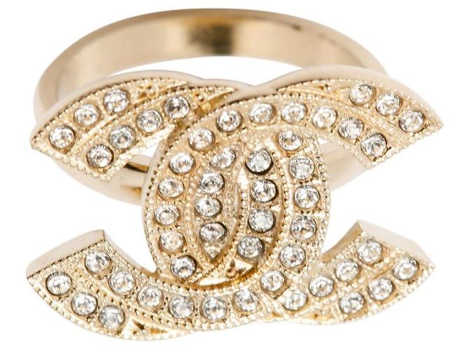 Chanel Bagues Doré
