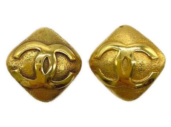 ***CHANEL antike Ohrringe Golden