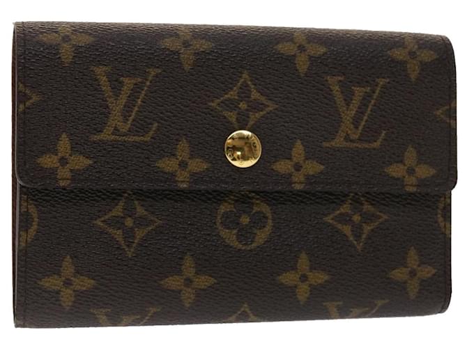 LOUIS VUITTON Tri-fold wallet N63068 Portefeuille Alexandra Damier Azur  Canvas