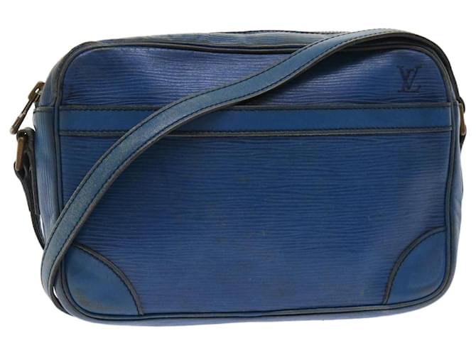 LOUIS VUITTON Epi Trocadero 23 Shoulder Bag Blue M52305 LV Auth 46627 Leather  ref.1000457
