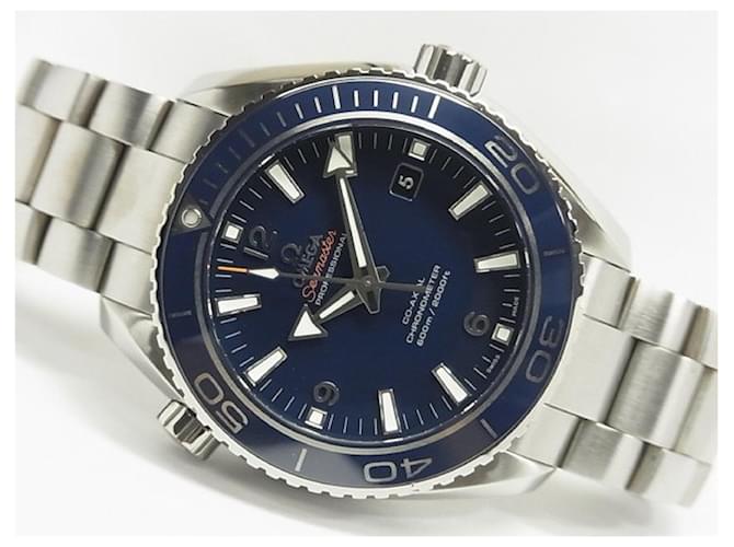 OMEGA SEA MASTER Planet Ocean 600M coassiale 45.5 mm rif.232.90.46.21.03.001 Uomo Argento  ref.1000504