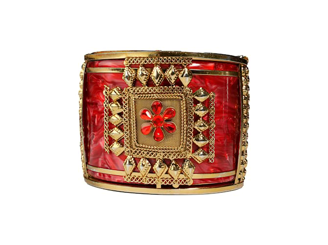 Autre Marque Collection Privée Rigid Bracelet Red  ref.1000729