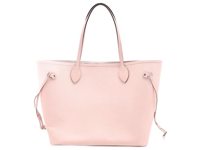 Louis Vuitton Borsa shopper rosa in pelle Epi MM Neverfull  ref.1000739