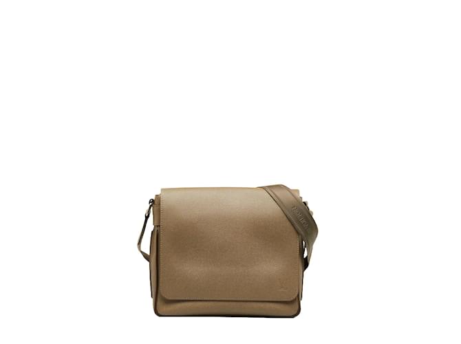 Louis Vuitton Taiga Leather Messenger Bag - Brown Messenger Bags