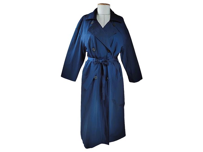 Trench Ganni Blu