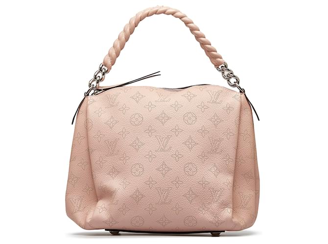Louis Vuitton Mahina Leather Hina PM Handbag in Magnolia Pink!