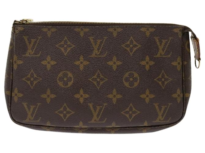 Zippy Louis Vuitton Pochette Accessoires Brown Cloth  ref.1001109