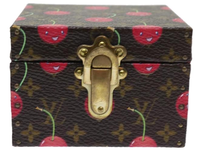 Louis Vuitton boîte à bijoux Marrom Lona  ref.1001587