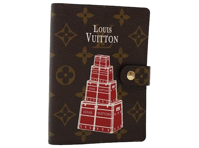 LIMITED EDITION Louis Vuitton Monogram Trunks Agenda PM Day