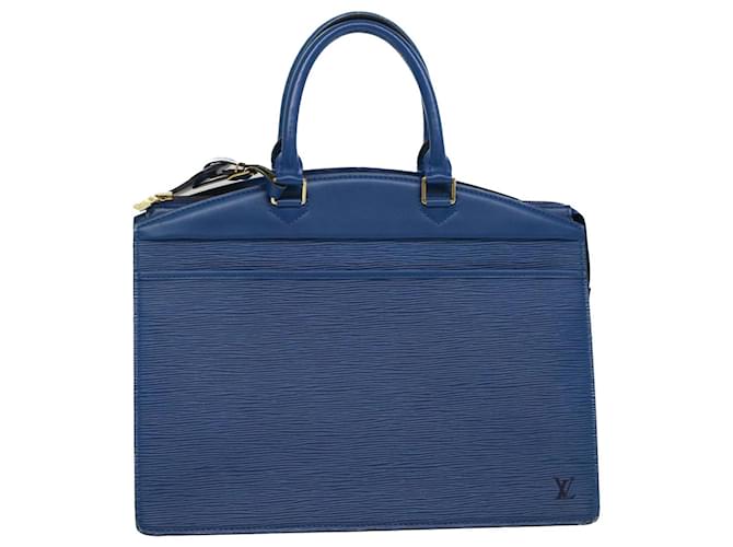 LOUIS VUITTON Epi Riviera Hand Bag Blue M48185 LV Auth 48393