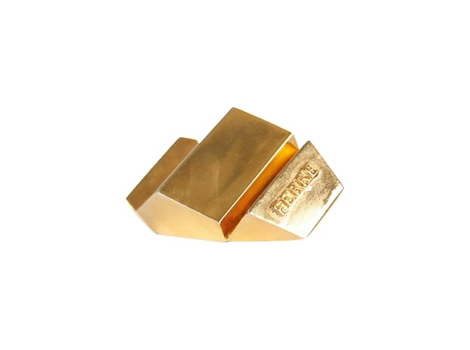 Gianfranco Ferré Gold Plated Pin Golden  ref.1001771