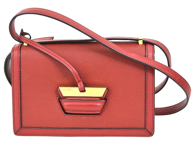 Loewe Barcelona Rosso Pelle  ref.1001838