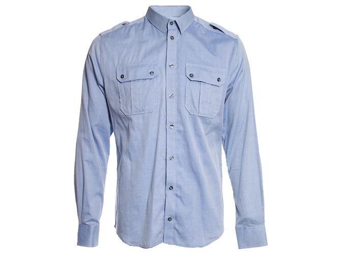 DOLCE & GABBANA, Camicia blu