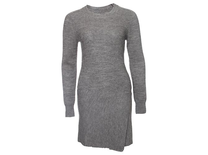 Isabel Marant Etoile, Graues Wollkleid