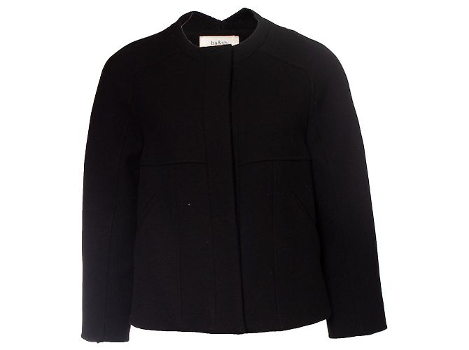 Autre Marque Ba&Sh, black jacket with side pockets