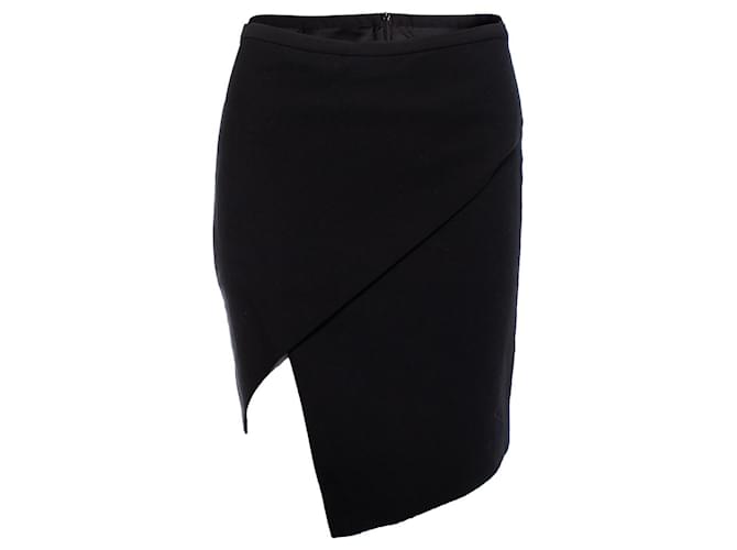 Autre Marque Mason, Black asymmetric skirt  ref.1001922