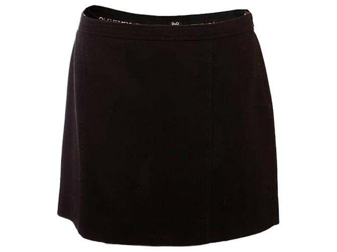 DOLCE & GABBANA, Black skirt.  ref.1001949