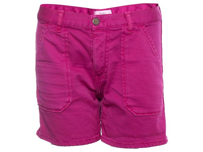 Autre Marque Ba&Sh, Fuchsiafarbene Jeansshorts Pink