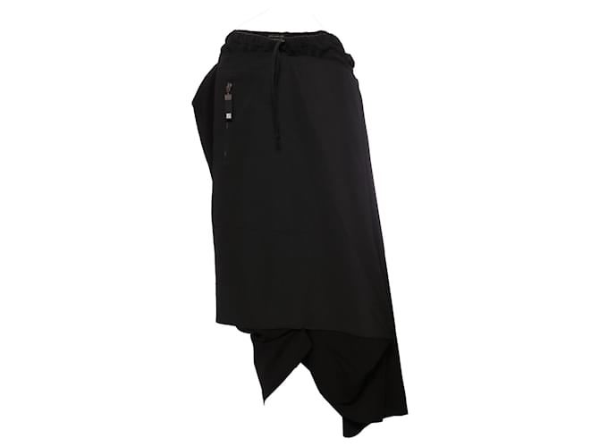 Autre Marque Marithe Francois Girbaud, Black parachute skirt. Polyester  ref.1001979