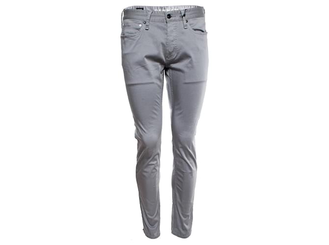 Autre Marque Denham, jeans revestidos grises Algodón  ref.1002061