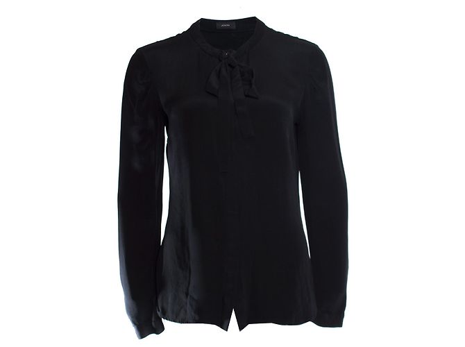 JOSEPH, Schwarze Bluse mit Schleife