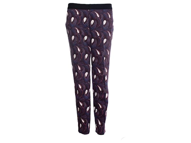 Autre Marque Chloe Stora, trousers with multi-coloured print Multiple colors  ref.1002104