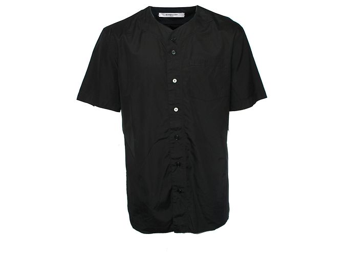 GIVENCHY, maglia nera con numero 17 sul retro di dimensioni 40/l. Nero