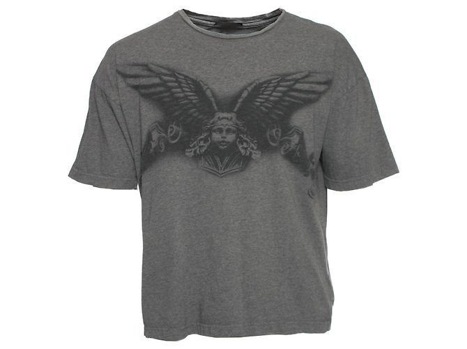 Autre Marque Jun J., Camiseta gris con ángel.