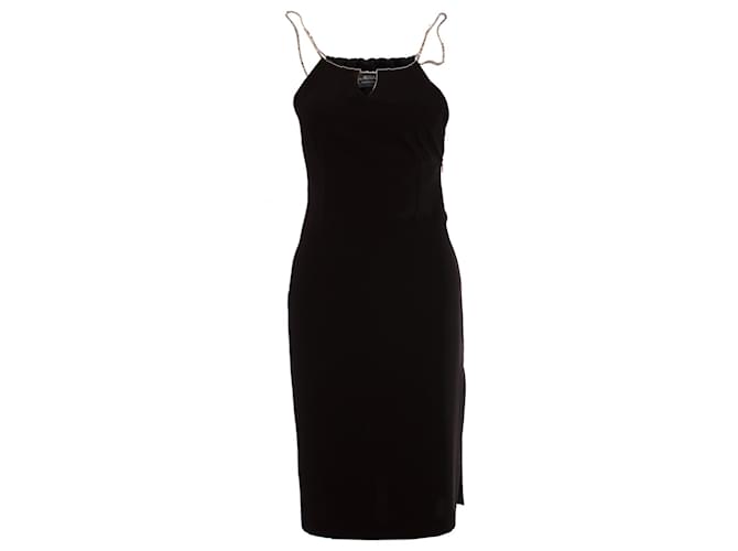 Autre Marque Boutique Mira Lausanne, Black dress. Polyester  ref.1002134