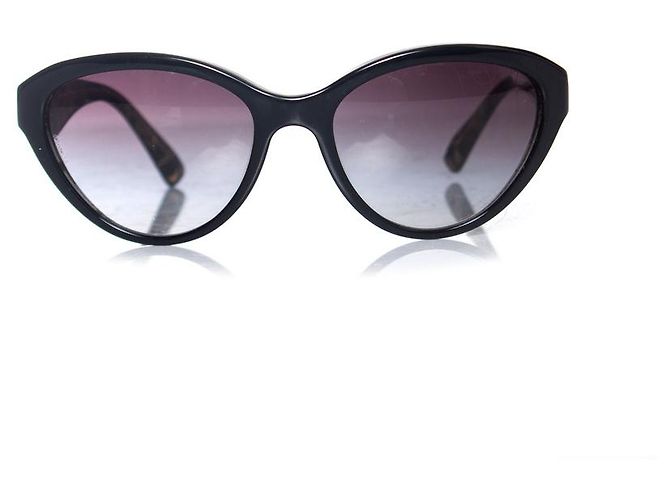 DOLCE & GABBANA, Black cat-eye sunglasses