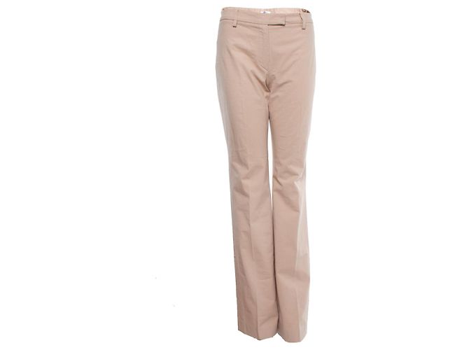 Autre Marque GUNEX, Calça Bege Marrom