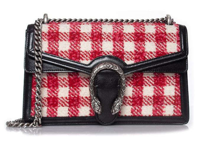 gucci, Dionysus tweed checkered bag Multiple colors