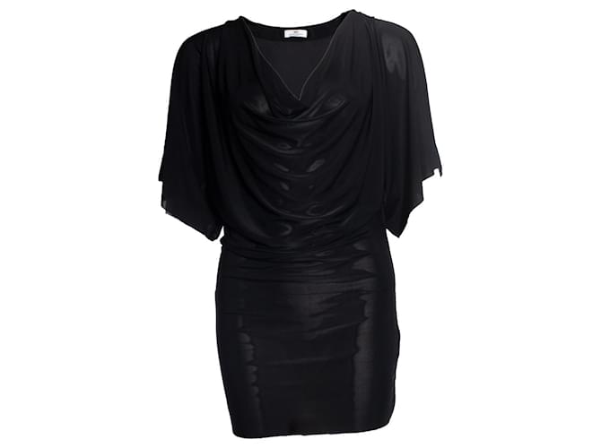 Autre Marque Day Birger et Mikkelsen, Black dress with open sleeves Polyester  ref.1002218