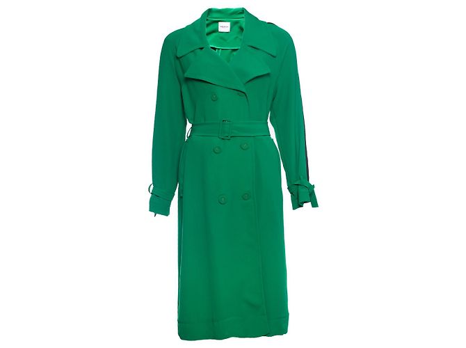 Autre Marque Annarita N., Gabardina verde