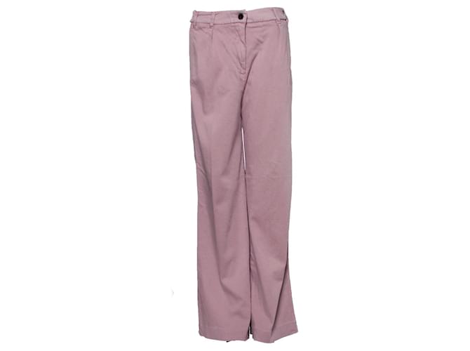 Autre Marque Ba&Sh, Pink trousers Cotton  ref.1002235
