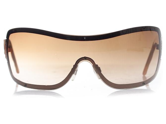 Chanel, Sonnenbrille mit braunem Schild  ref.1002244